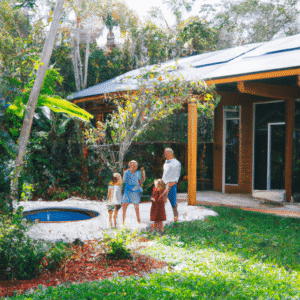 Residência sustentável em clima subtropical - conceito arquitetônico