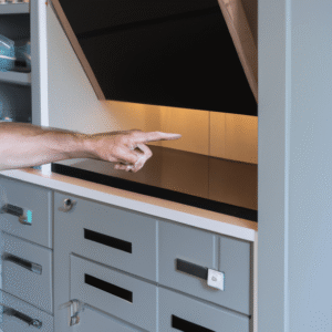 Cozinha modular compacta otimizada para pequenos espaços