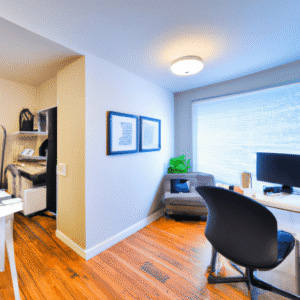 Exemplo de espaço integrado de moradia e trabalho