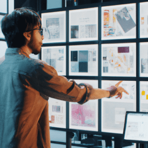 Rotina do designer com inteligência artificial