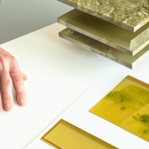 Aplicação de resina de algas em arquitetura sustentável