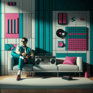 Estética Retrô dos Anos 80 no Design Atual