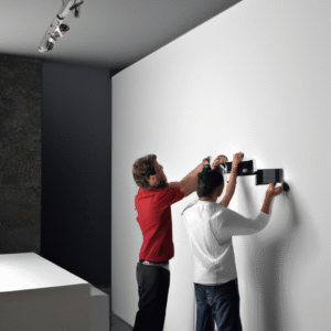 Exemplo de iluminação interativa em arquitetura