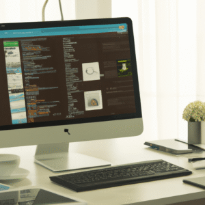 Ilustração de efeito de zoom em camadas implementado com GSAP ScrollSmoother