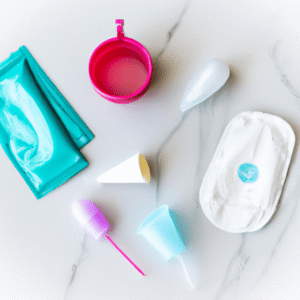 Produtos de higiene menstrual portátil