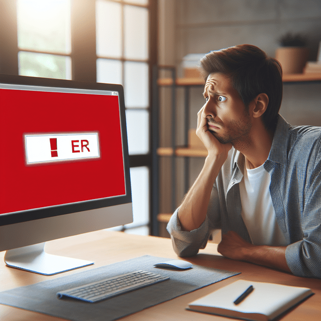 Erro: Conteúdo não acessível ou irrelevante – Causas e Soluções
