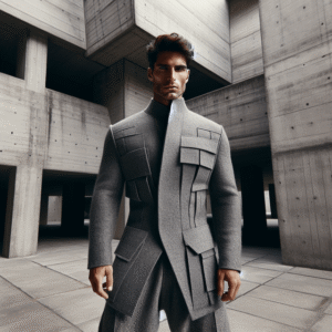 Moda Inspirada em Brutalismo Arquitetônico